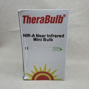 TheraBulb 150W Near Infrared Red Light Heat Bulb Zero EMF 120V NEW